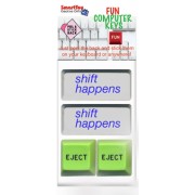 Fun Computer Keys (4 Pack) - Shift Key & Eject Button